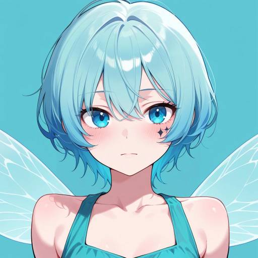 Enchanting Fairy with Translucent Wings Enchanting Fairy with Translucent Wings