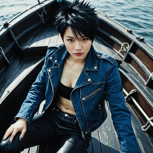 Stylish Leo Cosplay on Haunted Boat