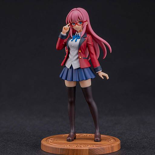 Detailed Anime Figurine of Confident Woman