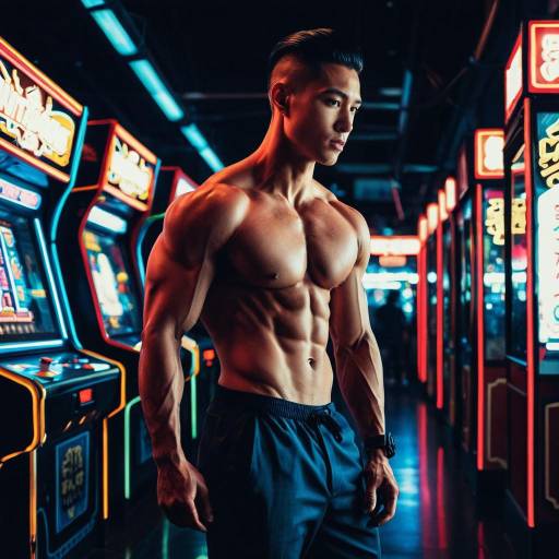 Stylish Portrait of a Lean Man