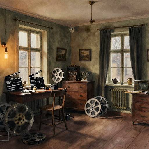 Early 20th Century Swedish Director's Room