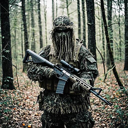 Ghillie Suit Halloween Forest Camouflage