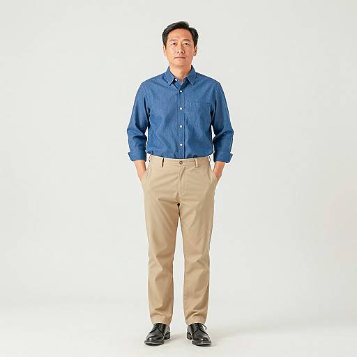 Casual Trousers Outfit Photography