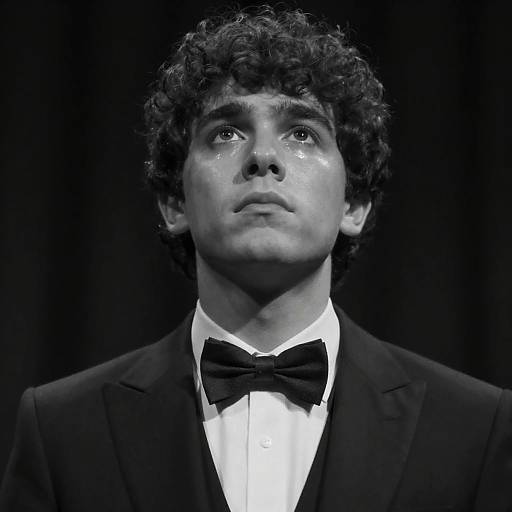 Elegant Photo of a Man in Suit