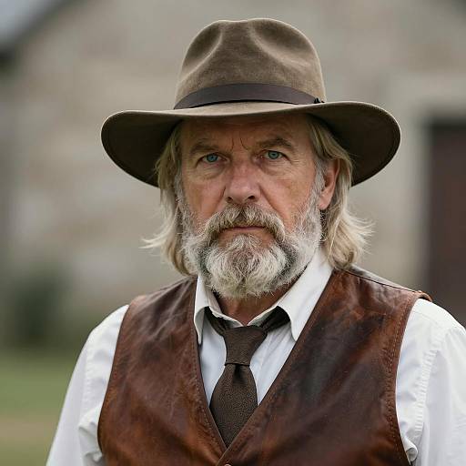 Portrait of a Distinguished Older Man