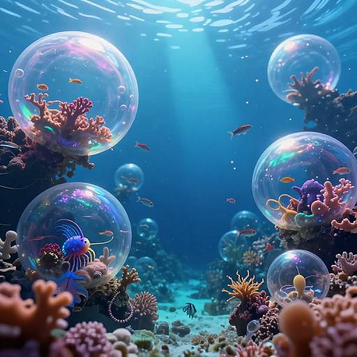 Ethereal Underwater Merfolk Sanctuary