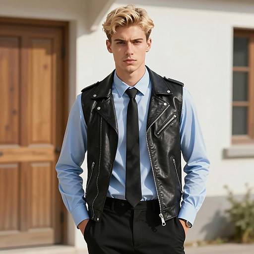 Stylish Portrait of a Modern Young Man