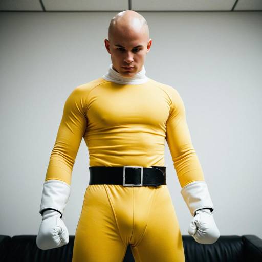 Realistic One Punch Saitama Costume Design