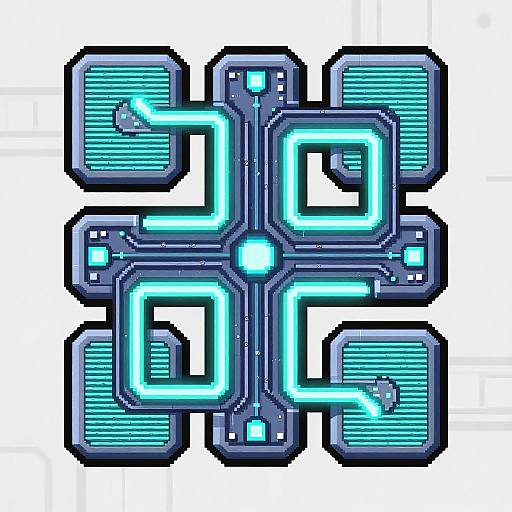 Futuristic 2D Plasma Repeater Sprite