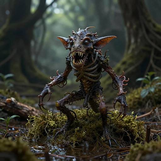 Dungeons and Dragons Inspired Fey Spirit Creature