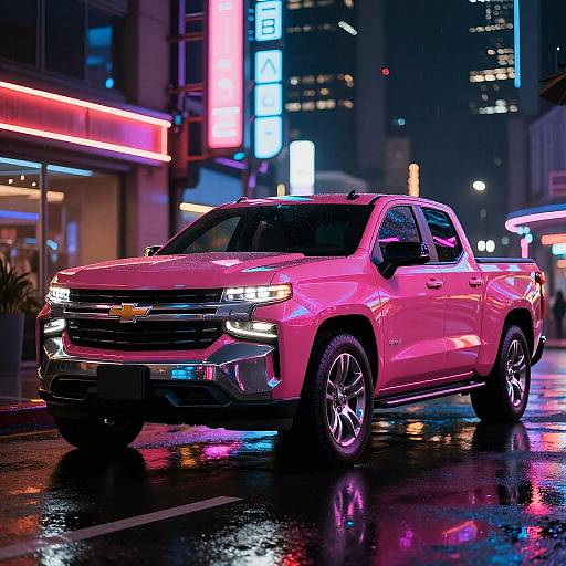 2025 Chevy El Camino Cyberpunk Night