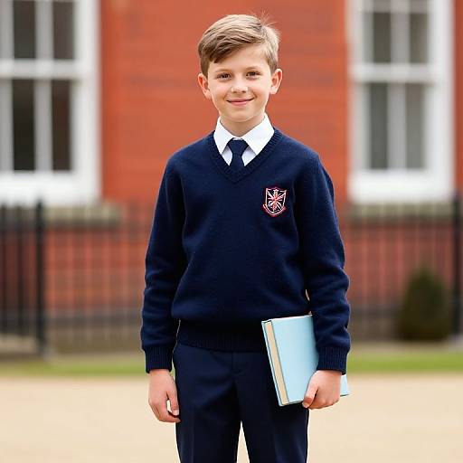 Modern British School Boy Uniform