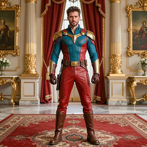 Wally West in Fantasy Rebirth Costume