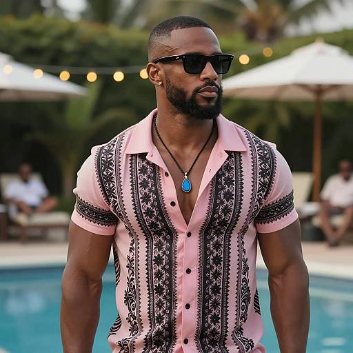 Stylish Evening Pool Party Vibes