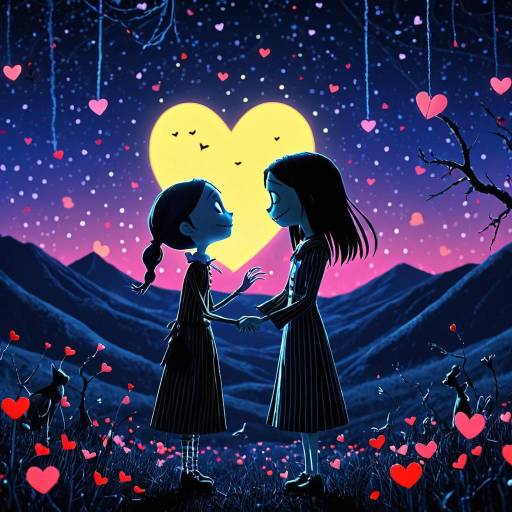 Valentine's Day Nightmare in Miyazaki Style Valentine's Day Nightmare in Miyazaki Style