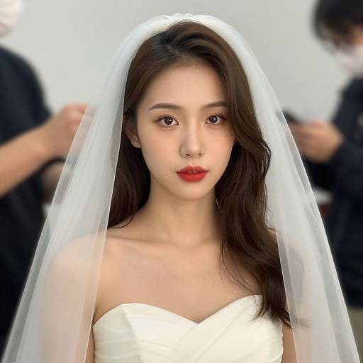 Realistic Wedding Rehearsal Portrait