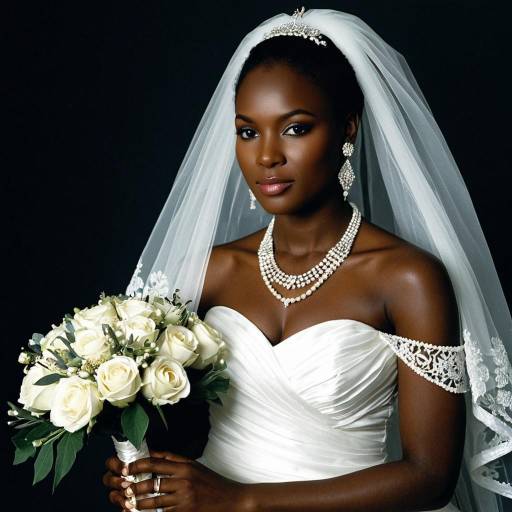 Elegant African Bride in Stunning Attire