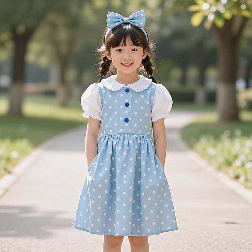 Sunshine in Dorothy's Dress: A Sweet Moment