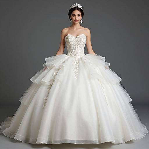 Elegant 2019 Quinceañera Ball Gown