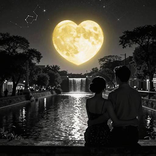Noir Romantic Duo by Heart Moon