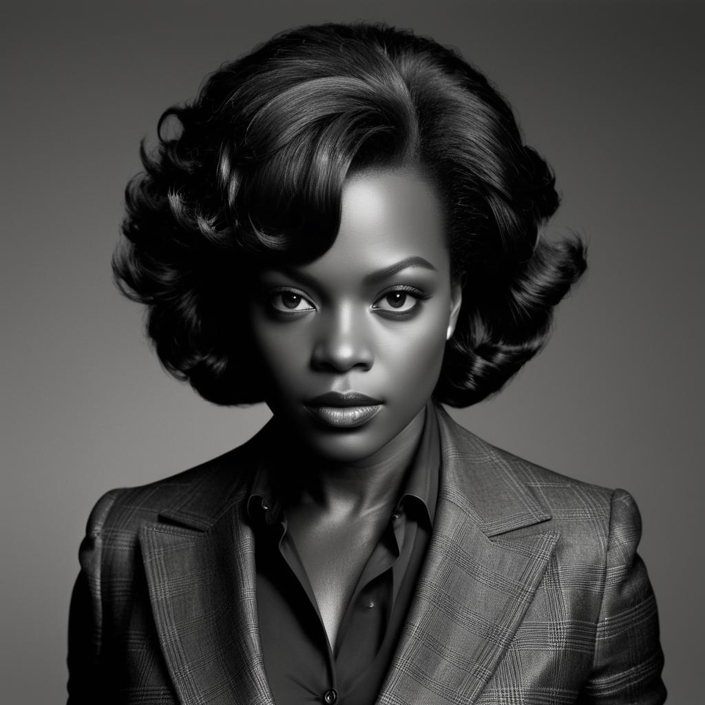 Viola Davis: Determined Detective Portrait