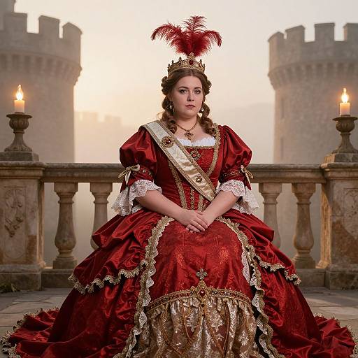 Victorian Queen Plus Size Cosplay