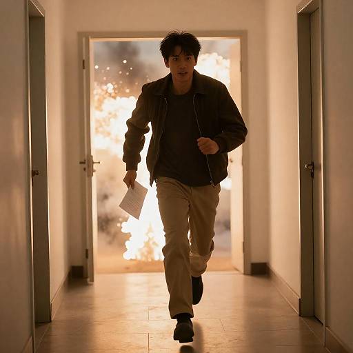 Urgent Escape from Explosive Chaos