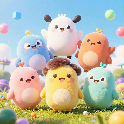 Chibi Anime AI Companions in VR