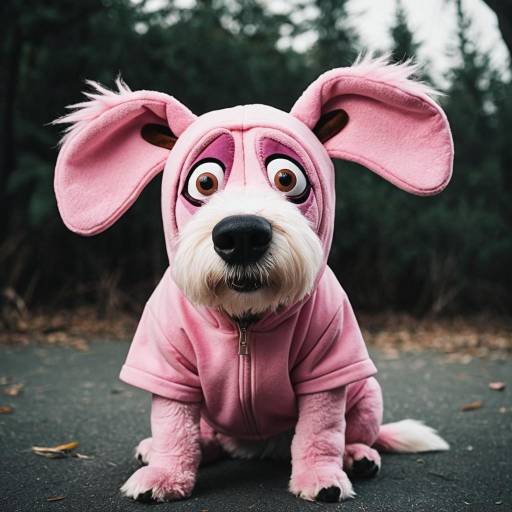 Courage the Cowardly Dog Cosplay Costume