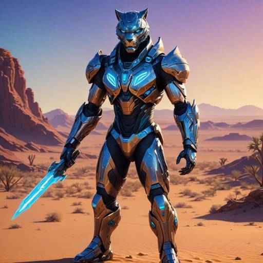 Futuristic Cybernetic Jaguar Sorcerer Futuristic Cybernetic Jaguar Sorcerer