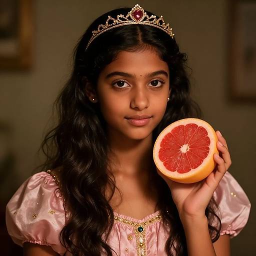 South Asian Princesscore Fantasy Portrait