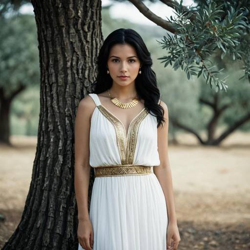 Grecian Solo Girl in Nature