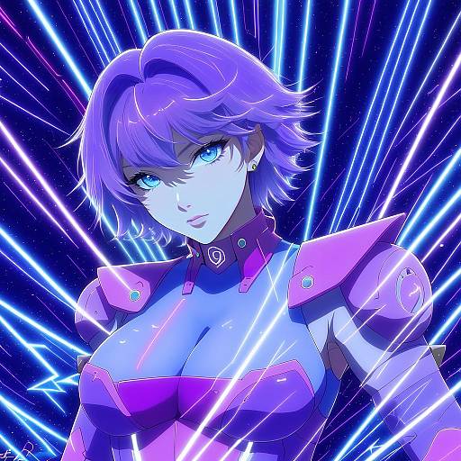 Illustration of Amelia wil tesla seyruun, slayers in the style of Ryuuzaki ichi