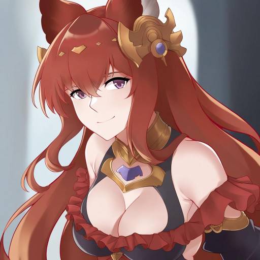 Illustration of Anthuria, granblue fantasy in the style of Aslindsamure