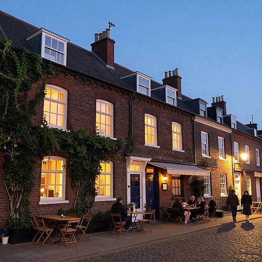 Twilight European Suburb Charm