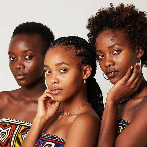 Elegant Ethiopian Women Portrait