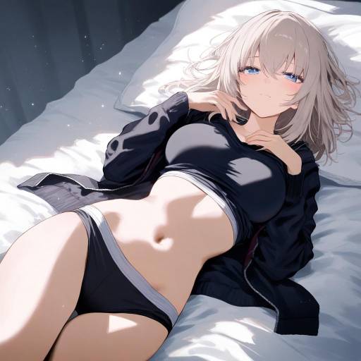 Serene Pose of Itsumi Erika