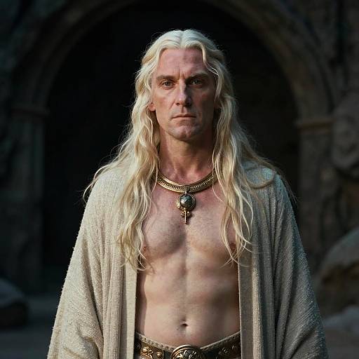 Mystical Numenorean Sorcerer Portrait