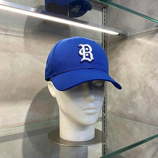 Baby Blue Padres Hat in Modern Sports Store
