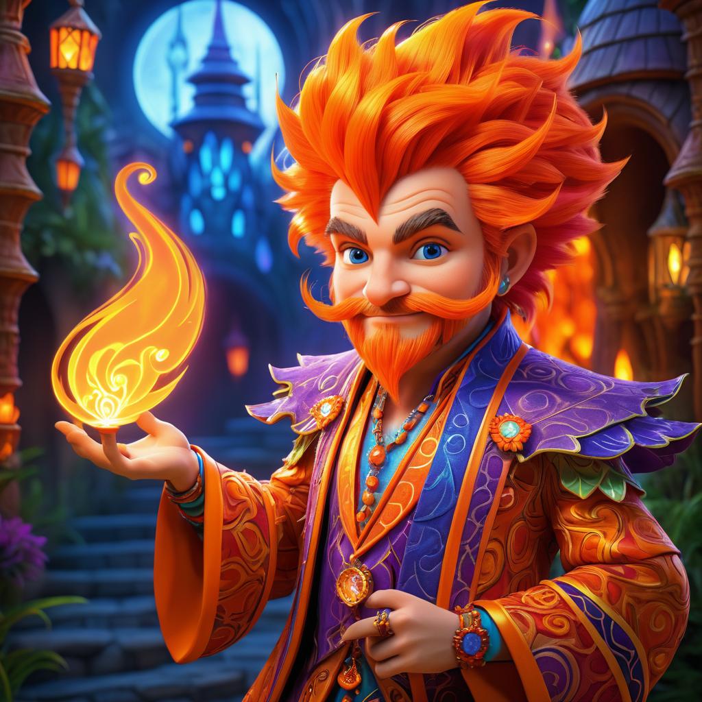 Enchanting Cunning Gnome Illusionist Character