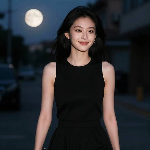 Photorealistic Portrait of Trendy Woman