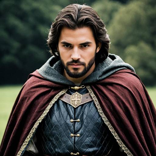 Realistic Merry Medieval Man in Costume
