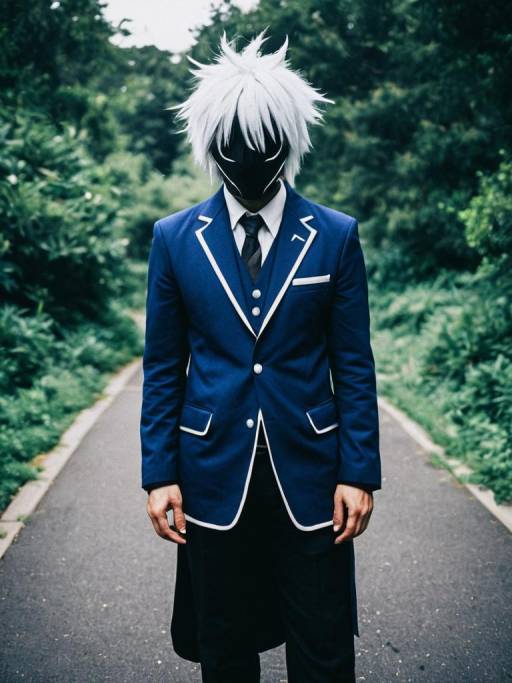 Man in Aura Michibane Cosplay Costume