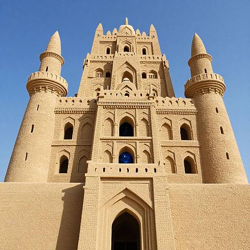 Gravity-Defying Cosmic Sandcastle