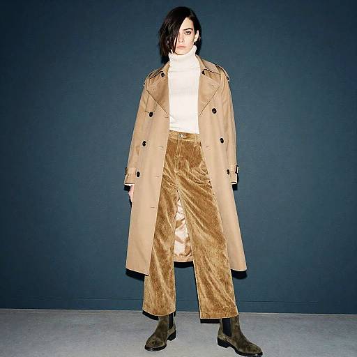 Androgynous Chelsea Boots 35mm Fashion Editorial