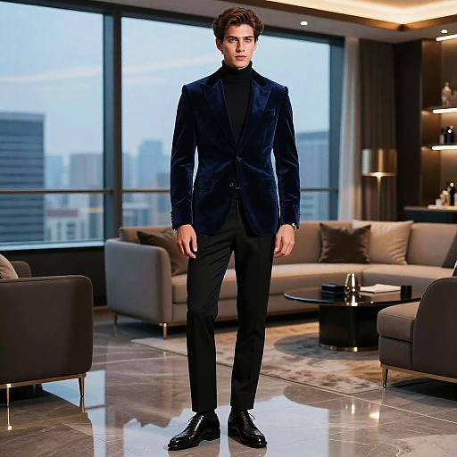 Luxurious Fashion Editorial in Penthouse