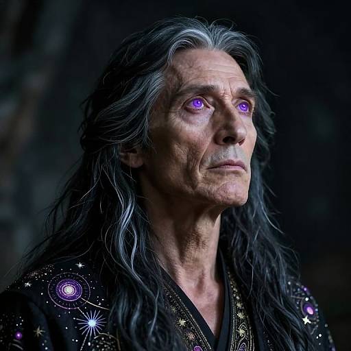 Hyperrealistic Mystical Mystic Portrait