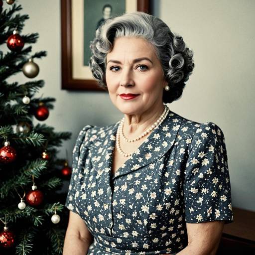 Vintage Christmas Costume of Callie Gillette