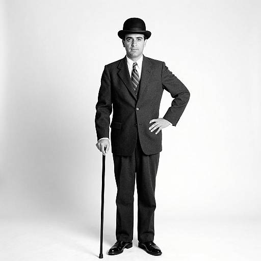 Elegant Man in Classic Attire