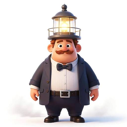 Pixar Lighthouse Guardian Father Character
